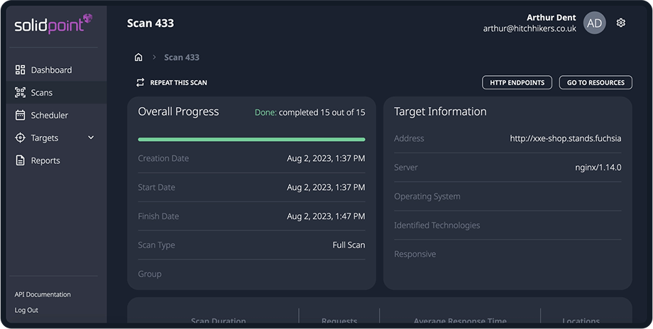 Step 4 - Automation Dashboard